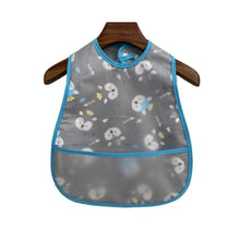 将图片加载到图库查看器，Adjustable Baby Bibs Waterproof Lunch Feeding Bibs Baby Cartoon Feeding Cloth Children Baby Bib for Kids
