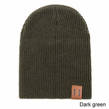 Load image into Gallery viewer, Modern Kids Girls &amp; Boys Winter Hat Soft Warm Beanie Crochet Elasticity Knit Children Casual Warm Cap For Kids
