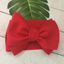 Load image into Gallery viewer, Modern Luxury Big Puff Bow Baby Girl Headbands for Girls Baby Turban Headband For Girls Baby
