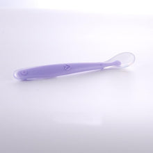 将图片加载到图库查看器，Silicone Baby Soft Soup Spoon Healthy Infant Sucker Candy Color Kitchen Cooking Spoon Rice Spoon Children Dishes Tableware for Kids
