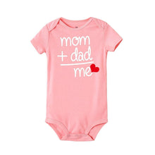 Load image into Gallery viewer, Modern Newborn Toddler Baby Boy Girl Dad +Mom Outfit Costume Romper Short Sleeve Clothes Jumpszuit for Baby Girl and Baby Boys
