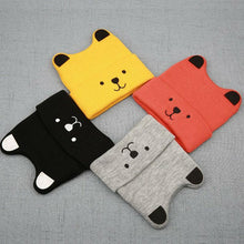将图片加载到图库查看器，Modern New Baby 3D Cartoon Hat Spring Autumn Baby Hat for Boys and Girls Knitted Cap In Modern Cat Style For Baby
