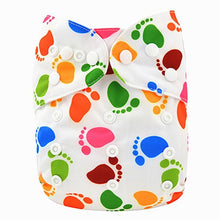 将图片加载到图库查看器，Modrn Printed Baby Pocket Cloth Diaper Nappy Reusable Adjustable Washable Nappies For Baby Boys and Baby Girls In Elegant Style
