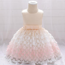 Load image into Gallery viewer, Newborn Baby Girls Clothes Christmas  Princess Dress Lace Colorful Sequins Girls Wedding Party Ball Gown
