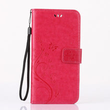 Load image into Gallery viewer, Girls Flip Wallet Case For iPhone 13 12 Mini Stand Leather Back Cover Cute Wallet Design PU Leather Phone Case For iPhone
