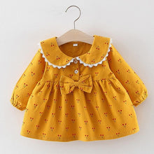 Load image into Gallery viewer, Newborn Baby Girl Cartoon Dress With Bag Infant Clothing Toddler Dress In elegant Design Made for Kids
