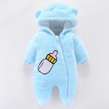 将图片加载到图库查看器，Modern Interesting Designer Winter Baby Costume Overalls For Baby Girls and for Newborn Clothes In Modern Style
