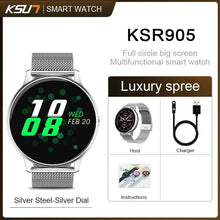将图片加载到图库查看器，NEW Luxury Elegant Woman Bluetooth Android/ios Waterproof GPS Smart Watch With Touch Screen Sport Health Multifunctional Smart Watch
