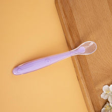 Load image into Gallery viewer, New Candy Color Baby Soft Silicone Spoons Feeding Dishes Tableware  Flatware Children Food  Feeding Tools
