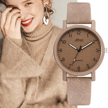 将图片加载到图库查看器，New  Women's Fashion Leather Wrist Watch For Women and Ladies Excelent Gift  For Women and Girls
