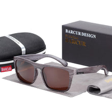 将图片加载到图库查看器，Luxury Polarized Imitation Wood Sunglasses for Men and Women  Retro Sunglasses Fashion Retro Style  Oculos de sol

