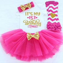 将图片加载到图库查看器，Princess Girls Tutu Dress Toddler Kids Clothes Baby Baptism 1st First Birthday Outfits Dress For Birthday Party
