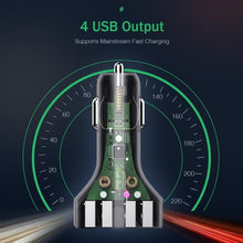 Load image into Gallery viewer, 30W 4 Ports Car Charger Quick Charge 3.0 Dual USB Adapter Fast Charging For Smartphones Car-Charger Gadgets

