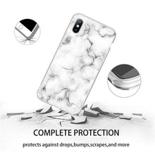 Load image into Gallery viewer, Stylish Marble Stone Texture Phone Case For Iphone 12 Pro 13 Pro Max Unique Solid Color Marble Soft Cover Silicone Mobile Phone Case
