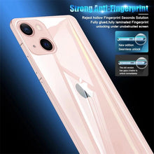 Load image into Gallery viewer, Full Cover iPhone 14 13 11 12 XS MAX XR X 7 8 6 6S SE Pro MAX Plus Mini Soft Back Phone Screen Protector Anti Bubble/Scratch Ultra Thin Tempered Glass Screen Protector
