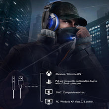 Load image into Gallery viewer, NEW Trend  Gaming Headset Gamer Ear Wired Headphones for Smartphone/PS4/PC/Xbox with Retractable Rotate Microphone and LED Light
