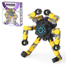 Load image into Gallery viewer, Deformable Fidget Spinner Chain Toy – Stress Relief Sensory Spinner for Kids &amp; Adults

