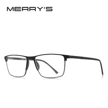 Load image into Gallery viewer, MERRYS DESIGN Men’s Titanium Glasses – Ultralight Square Prescription Frame
