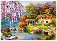 Load image into Gallery viewer, 1000 Pieces Wooden Assembling Picture Space Travel Landscape Puzzles Toys For Adults Children And  Kids Home Game Fun
