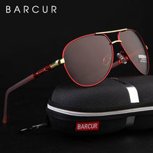 将图片加载到图库查看器，Luxury Popular  Aluminum Magnesium Men's Sunglasses Men Polarized  Mirror Glasses oculos Male Eyewear Accessories For Men Aviation Design
