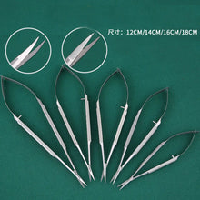将图片加载到图库查看器，Ophthalmology Fine Corneal Scissors Open Eye Corner Surgical Microsurgical Scissors Stainless Steel Venus Straight Curved Scisso
