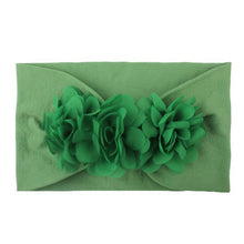 将图片加载到图库查看器，Lace Flower Baby Headbands For Girls Elastic Head Wraps Head Band Hair Accessories Bow For Girls Kids
