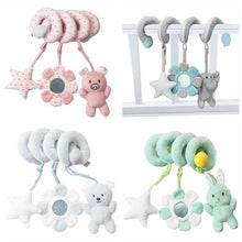 Load image into Gallery viewer, Modern Rattles Mobile Bed Baby Toys Cute Crib Stroller Spiral Newborn Educational Cartoon Animals Rattle Toy For Kids
