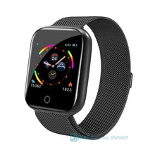 Load image into Gallery viewer, Luxury NEW Fashion Style Stainless Steel Smart Watch For Women and Men Electronics Sport Wrist Watch For Android IOS Square Smartwatch Smart

