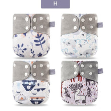 将图片加载到图库查看器，Eco-friendly Diaper Adjustable Reusable Coffee Fiber Diaper Pocket Fit Baby Nappies Pants Waterproof Nappies for Baby and Kids In Modern Design
