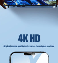 将图片加载到图库查看器，4Pcs Full Cover Screen Protectors for IPhone 13 11 12 Pro Max Mini 13Pro 11Pro 14 PRO XS MAX X XR SE 6S 8 7 Plus Tempered Glass  Ultra Clear Tempered Glass Case Friendly Easy to Install Screen Protector
