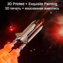 Load image into Gallery viewer, Kids Popular Space Shuttle Lamp and Moon lamps In Night Light By 3D Print For Space Lovers Rocket Lamp
