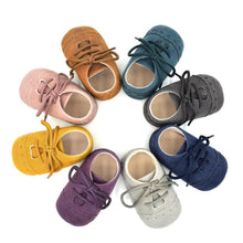 将图片加载到图库查看器，Newborn Baby Shoes Girls Boys Soft Warm Leather Prewalker Anti-slip Shoes Canvas Sports Sneakers Footwear Shoes
