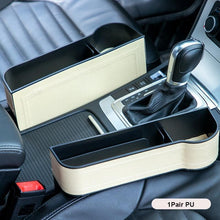 Load image into Gallery viewer, NEW Car Crevice Storage Box Seat Gap Pocket Catcher Organizer Universal Seat Organizer Card Phone Holder Pocket
