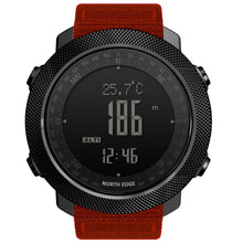 Load image into Gallery viewer, NORTH EDGE Men's sport Digital watch Hours Running Swimming Military Army watches Altimeter Barometer Compass waterproof 50m
