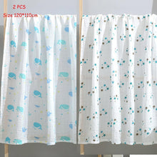 Load image into Gallery viewer, Baby Blanket Set 100% Cotton Flannel Baby Swaddles Soft Newborns Blankets Baby Blankets Baby Swaddle Wrap
