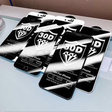 将图片加载到图库查看器，30d Full Cover Tempered Glass On For Iphone 11 12 13 14 Pro Max Screen Protector Protective Glass On Iphone 11 X Xr Xs Max Glass Full Coverage No Lifted Edges For Iphone
