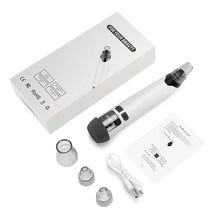 Load image into Gallery viewer, Hot Compress Blackhead Remover Vacuum Suction Acne Pore Cleaner Electric Nose Face Deep Cleansing Skin Care Device Birthday Gift
