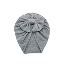 Load image into Gallery viewer, Luxury Modern Baby Headband Hat Bowknot Print Cotton Stretchy Turban Headband Infant Head Wrap Beanie Hat  For Babies and Kids
