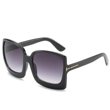 Load image into Gallery viewer, Fashion Oversized Women Square Big Frame Graduent Woman and Lady Sunglasses Brand Designer with  UV400 Protection gafas de sol mujer
