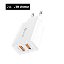 Load image into Gallery viewer, Mini Fast USB 18W Charger Support Quick Charge 3.0 USB Type-C PD Charger Portable Phone Charger
