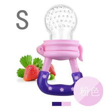 将图片加载到图库查看器，Silicone Baby Pacifier Feeder Cartoon Animal Infant Nipple Holder Newborn Fruit pacifier Tetine Silicona Nipple Bit
