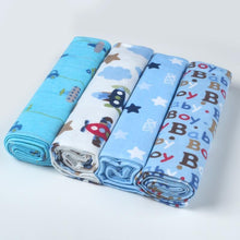 Load image into Gallery viewer, Baby Blanket Set 100% Cotton Flannel Baby Swaddles Soft Newborns Blankets Baby Blankets Baby Swaddle Wrap

