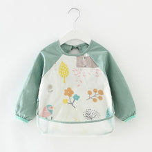 将图片加载到图库查看器，Modern Luxury NEW Baby Cute Cartoon Waterproof Long Sleeve Apron Baby  Feeding Bib for Children Baby and Kids
