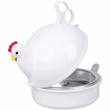 Load image into Gallery viewer, New Kitchen Microwave Eggs Steamer Chicken Shaped 4 Egg Boiler Novelty Cooking Appliances Household  Egg Tools Kitchen Gadgets
