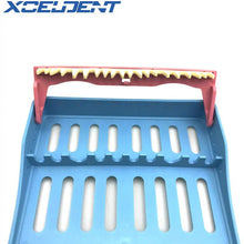Load image into Gallery viewer, 1pcs Dental Sterilization Box with 10 Holders Tips handles Instrument Autoclavable Dentistry Tools
