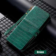Load image into Gallery viewer, Luxury Pattern Flip Case For iPhone 13 12 Mini 11 Pro Leather Holder Card Stand Wallet Cover Protection Anti Radiation Wallet Phone Case For iPhone
