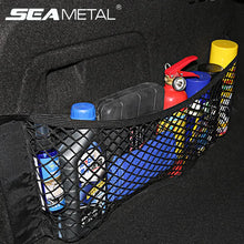 Load image into Gallery viewer, Car Accessories Organizer Car Trunk Net Nylon SUV Auto Cargo Storage Mesh Holder Universal Automotive Luggage Bag Travel Pockets
