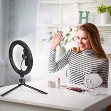 Load image into Gallery viewer, 26cm LED Selfie Ring Lamp Photographic Selfie Ring Lighting
