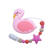 将图片加载到图库查看器，Baby Teething Lovely Koala Owl Horse Cookies Baby Teether Molar Toy Gift Raccoon Food Grade Silicone Beads For Kids and Baby
