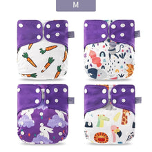 将图片加载到图库查看器，Eco-friendly Diaper Adjustable Reusable Coffee Fiber Diaper Pocket Fit Baby Nappies Pants Waterproof Nappies for Baby and Kids In Modern Design
